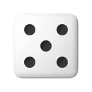 dice number(shadow)0